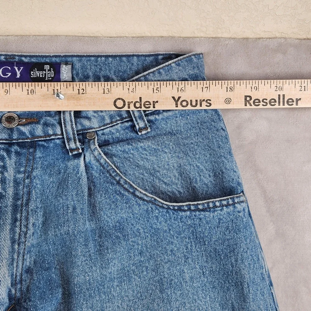 Vintage Levis SilverTab Baggy Jeans Mens 34x30 Medium Wash Relaxed Tapered 90s